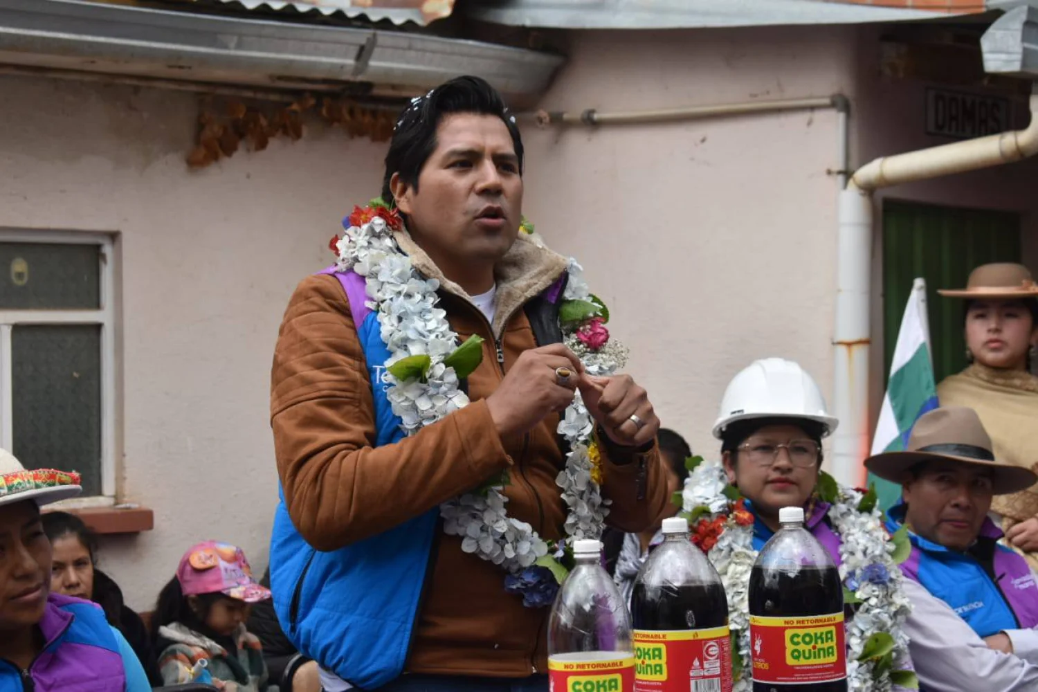 "Laja será el motor productivo de La Paz": Toño Riveros impulsa a Carlos Apaza con un mensaje de innovación y ética